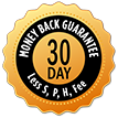 30 Day Money Back Guarantee